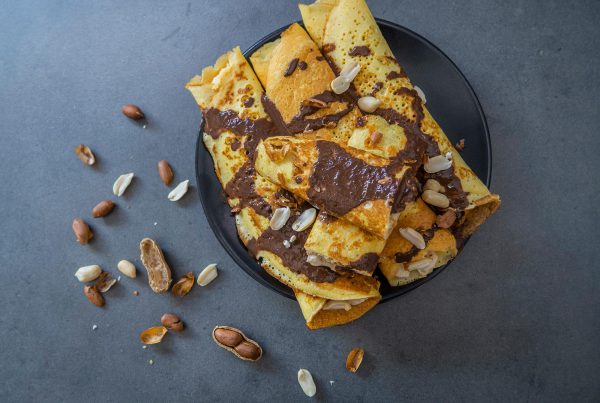 Snickers Pancakes for 2 people