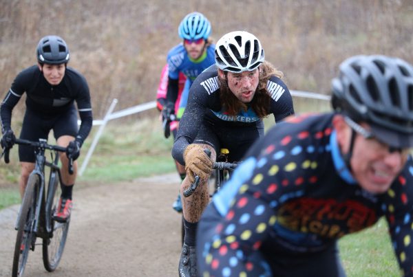 cyclist doing HIIT cycling Workout