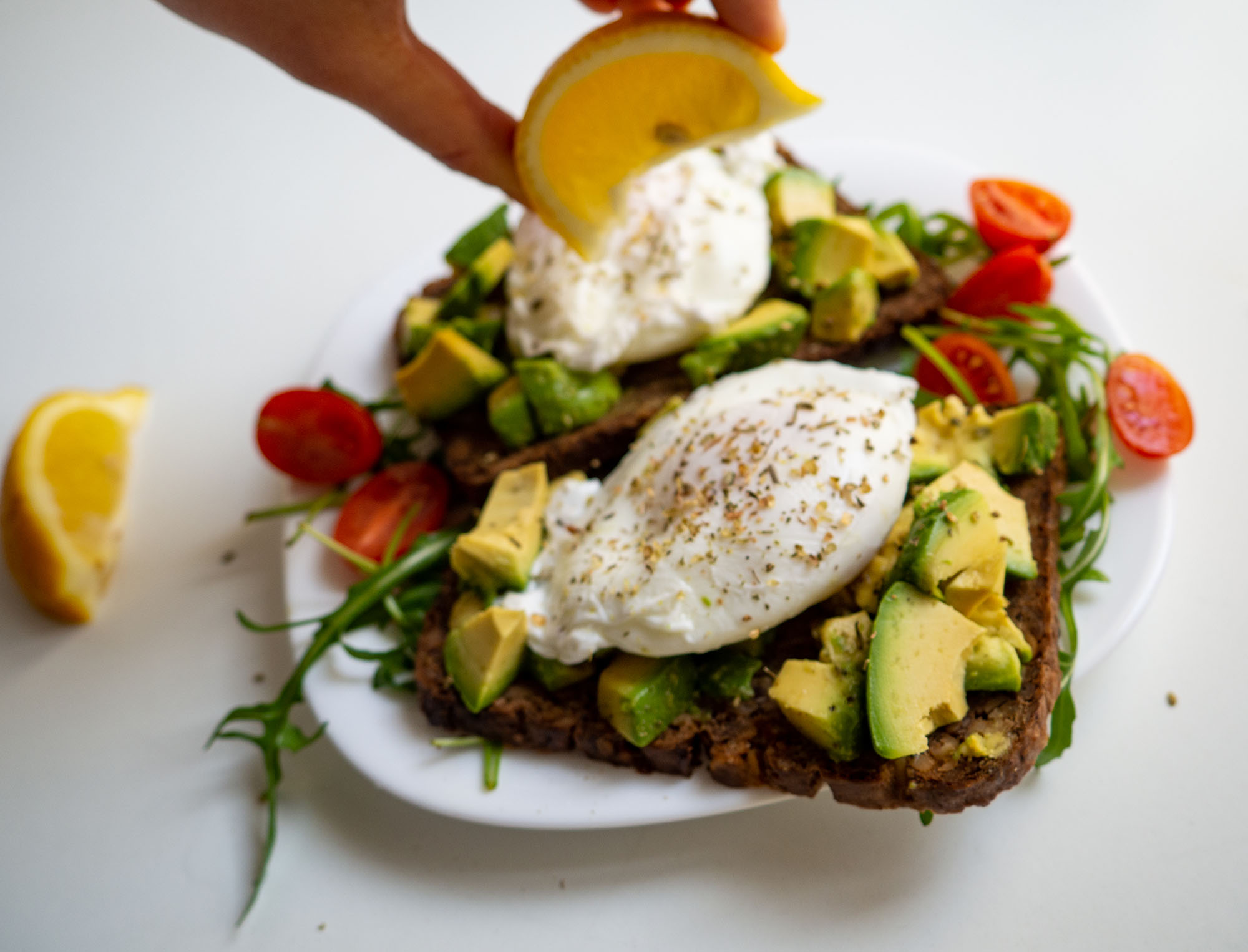 Tastiest Poached eggs with avocado toast | Nutrition Facts