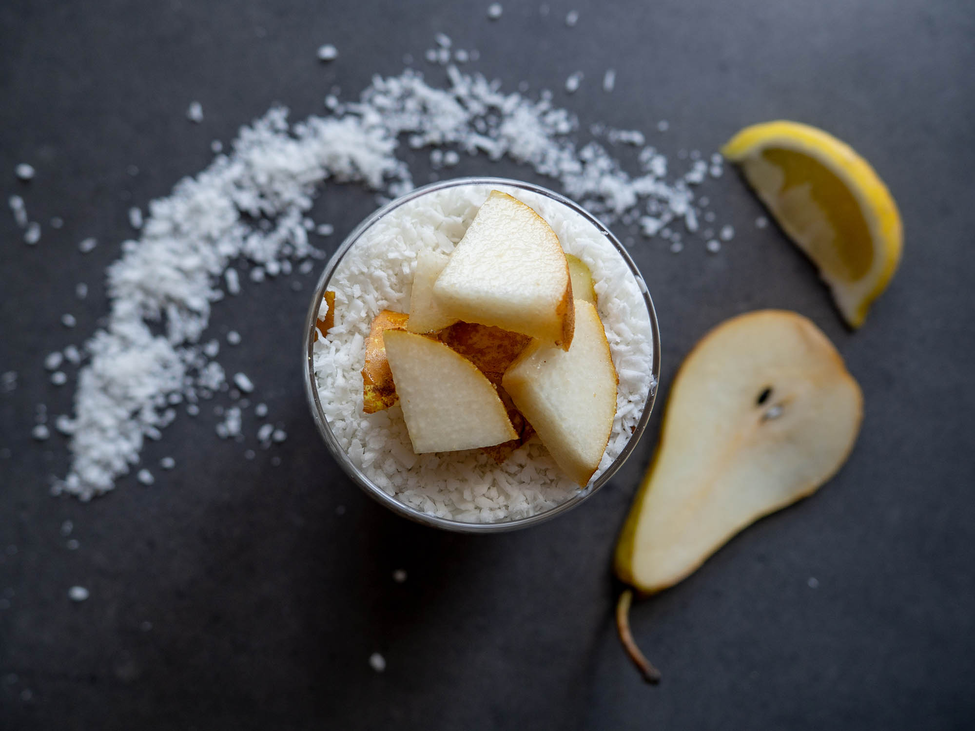 Chia Pudding with Pear
