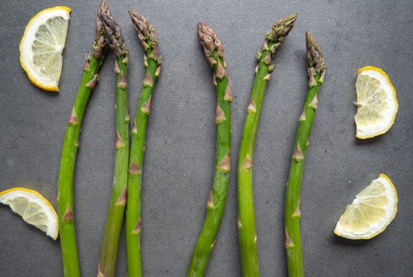 Coconut Risotto with Asparagus and Chicken